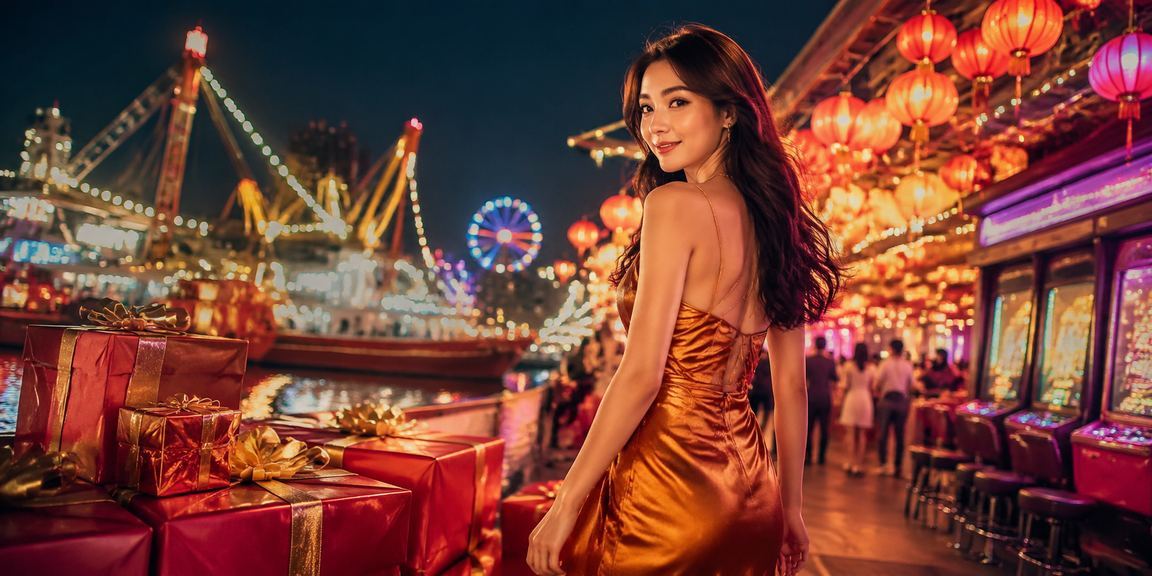 Khung cảnh vui chơi giải trí jackpot tại cảng biển Hải Phòng